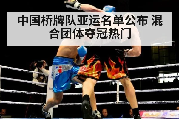 中国桥牌队亚运名单公布 混合团体夺冠热门